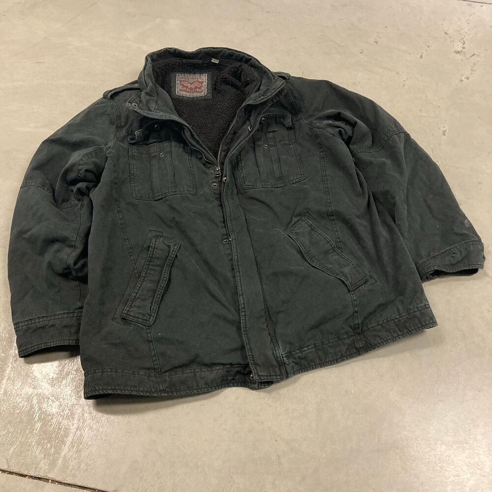 Vintage Levi’s fur lined bomber Jacket